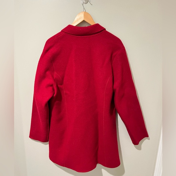 Eileen Fisher 100% Wool Coat - Picture 3 of 5